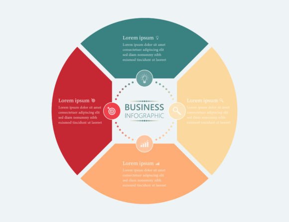 Business Infographic Template Graphics