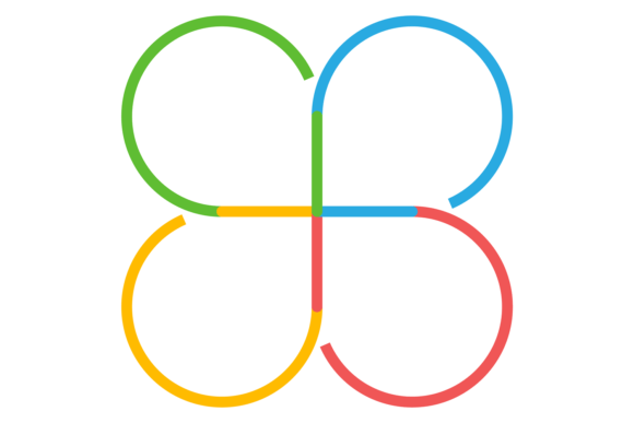 Color Line Shape for Text: Graphics and Illustrations