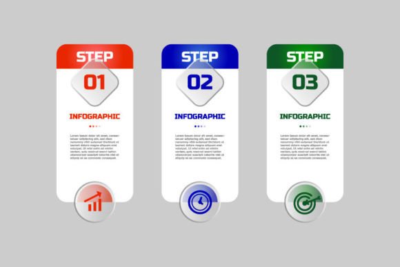 Infographic Data Element Design Vector for Graphic Templates