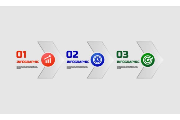 Infographic Glass Morphism Banner Design