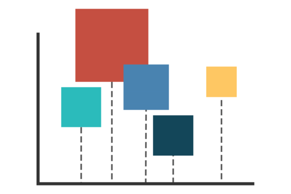 Scatter Chart Color Square Bubble Graph Graphics