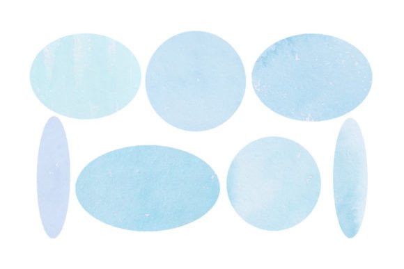 Vector Infographic Elements, Watercolor